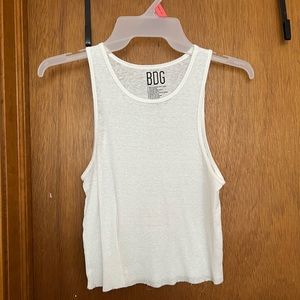 White BDG tank top, size M